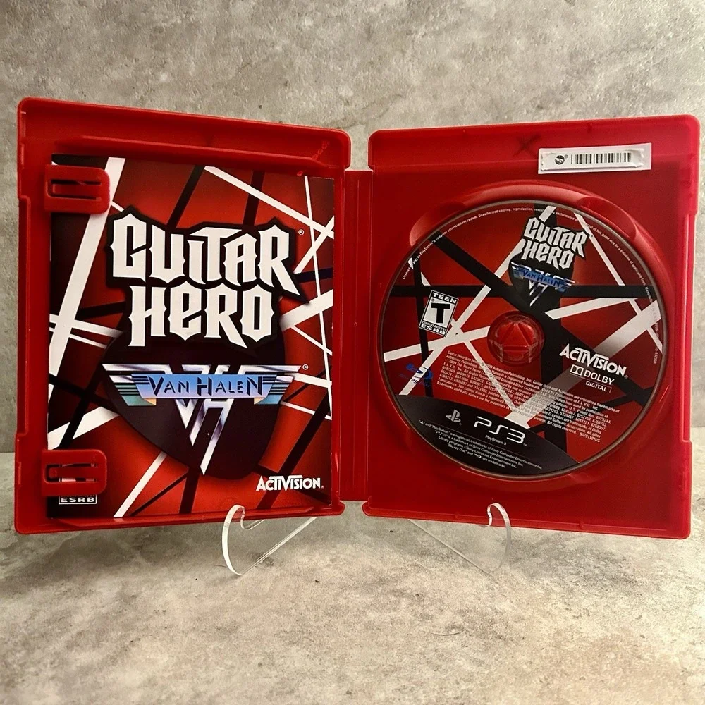 Guitar Hero Van Halen (Sony PlayStation 3 2009) PS3 Complete CIB - Tested VG+